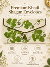 Premium Khadi shagun envelope features