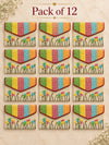 Khadi shagun envelopes pack of 12