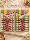 Khadi shagun envelopes pack of 20