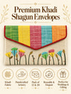 Premium Khadi shagun envelope features
