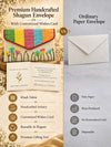 Khadi shagun envelope vs ordinary paper envelope