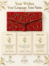 Personalised wishes card in Hindi, English and Punjabi with name