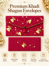 Premium Khadi shagun envelope features