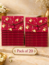 Rani Khadi shagun envelopes pack of 20