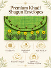 Premium Khadi shagun envelope features