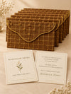 Sunehri Khadi shagun envelope bundle with personalised wishes cards
