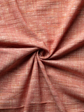 Radish Pink Color Traditional Pattern Cotton Khadi