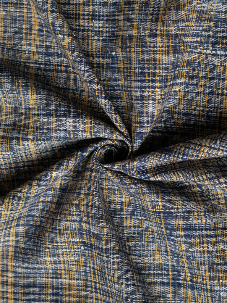 Unique Blueish Traditional Cotton Khadi hun - Gents Shirt 2.5M - Khadi ...