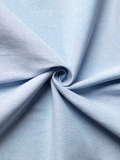 Small Plain Line White & Blue Trending Khadi Fabric