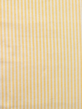 White & Yellow Big Line Trending Khadi Fabric