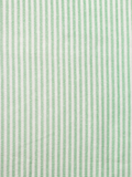 White & Green Big Line Trending Khadi Fabric