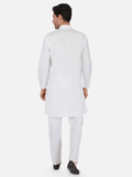 White Khadi Cotton Kurta