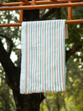 100% Cotton Khadi Towel White Color