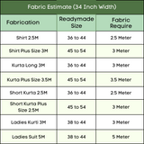 Ethnic Maroon Self Pattern Pure Khadi Fabric (34 Inch Width)